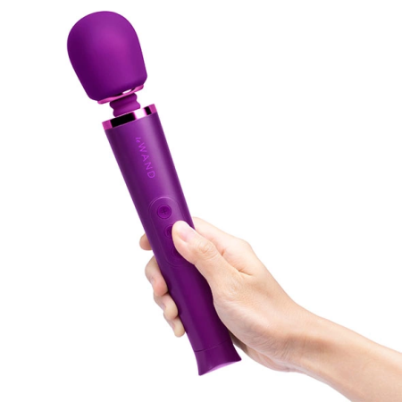 Le Wand Petite Massager Cherry - Compact Rechargeable Wand, 6 Modes