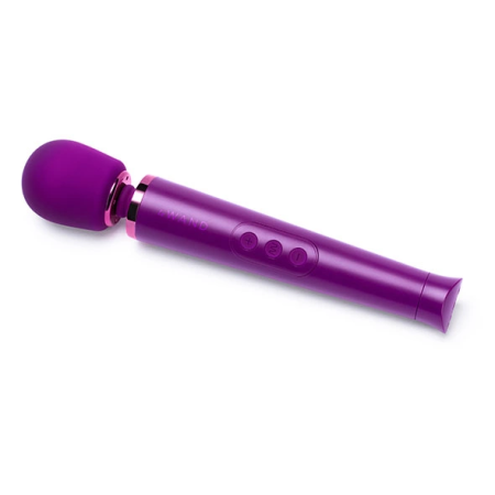 Le Wand Petite Massager Cherry - Compact Rechargeable Wand, 6 Modes