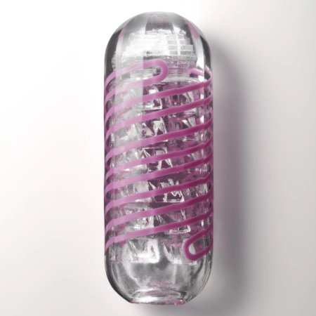 Tenga Spinner 06 Brick Intimate Rotating Device - Textured Spiral Design
