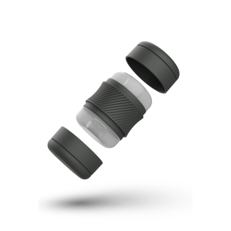 B Swish Bhandy Classic Wave Intimate Manual Device Black 9 cm