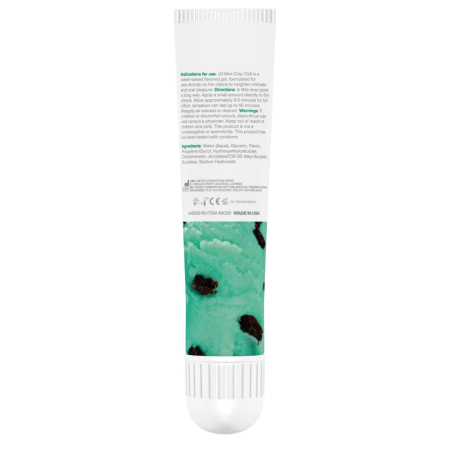 JO Flavored Arousal Gel Mint Chip Chill 10ml - Water-Based Intimate Gel