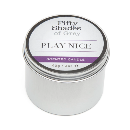 Fifty Shades of Grey Play Nice Vanilla Scented Soy Candle 90g