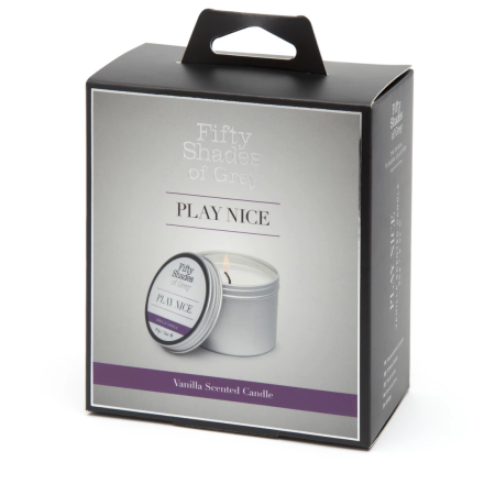 Fifty Shades of Grey Play Nice Vanilla Scented Soy Candle 90g