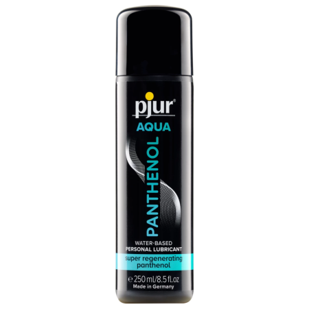 Pjur Aqua Panthenol Water-Based Lubricant 250ml - Skin Care Formula