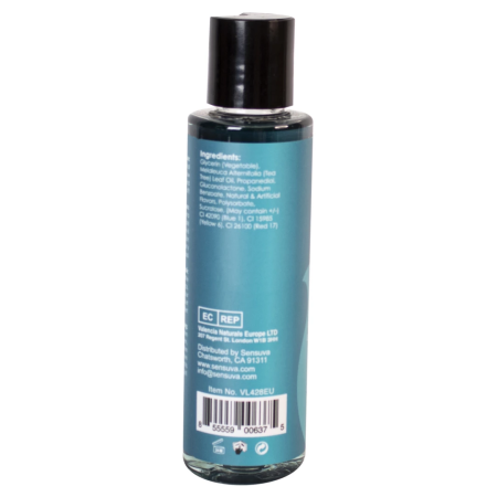 Sensuva Sizzle Lips Edible Warming Gel Blueberry Ice Pop 125ml