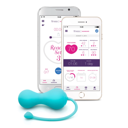 OhMiBod Lovelife Krush Turquoise - Smart Kegel Trainer Bluetooth
