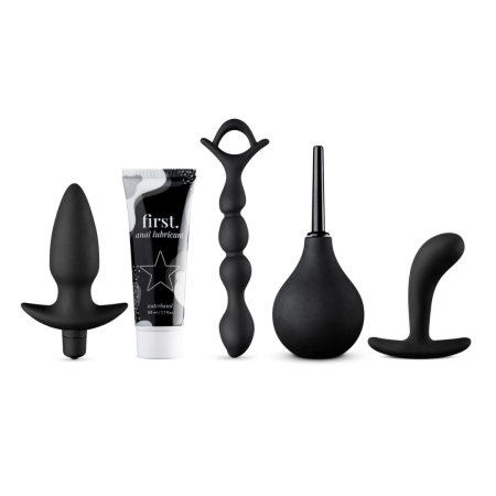 The First. Backdoor S Experience Silicone Starter Kit with Vibration