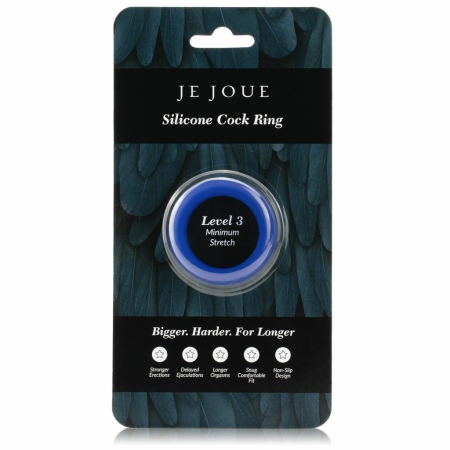 Je Joue Silicone C-Ring Minimum Stretch Blue - Premium Non-Slip Band