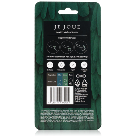 Je Joue Silicone C-Ring Medium Flexible Green - Premium Support Ring