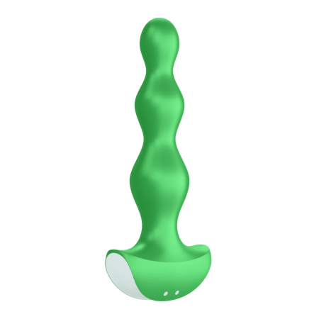 Satisfyer Lolli Plug 2 Green - Dual Motor Silicone Anal Plug