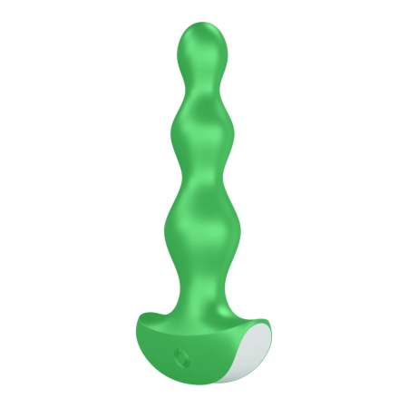 Satisfyer Lolli Plug 2 Green - Dual Motor Silicone Anal Plug