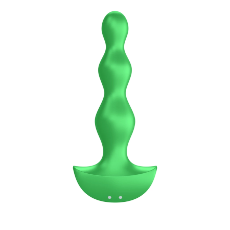Satisfyer Lolli Plug 2 Green - Dual Motor Silicone Anal Plug