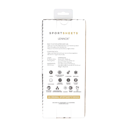 Sportsheets Nexus Lennox Emerald Silicone Vibrating Intimate System 22.9cm