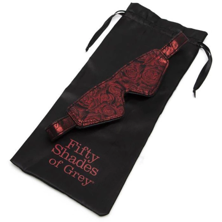 Fifty Shades of Grey Sweet Anticipation Reversible Blindfold Black/Red