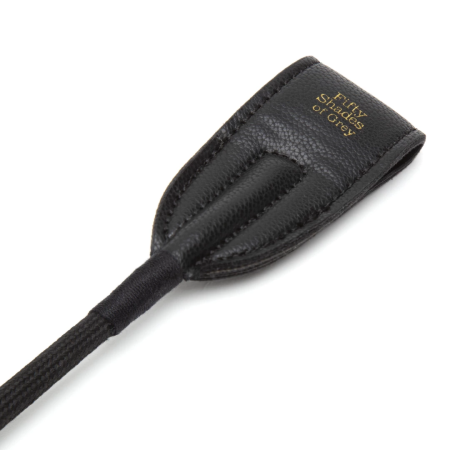 Fifty Shades of Grey Bound to You Riding Crop Faux Leather Black