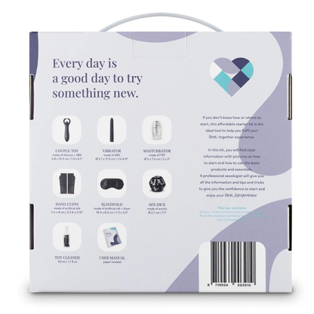 First. Together Experience Starter Set - Couples' Multi-Toy Kit S Size