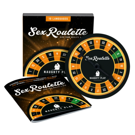 Tease & Please Sex Roulette Naughty Play Couples Game, 24 Challenges