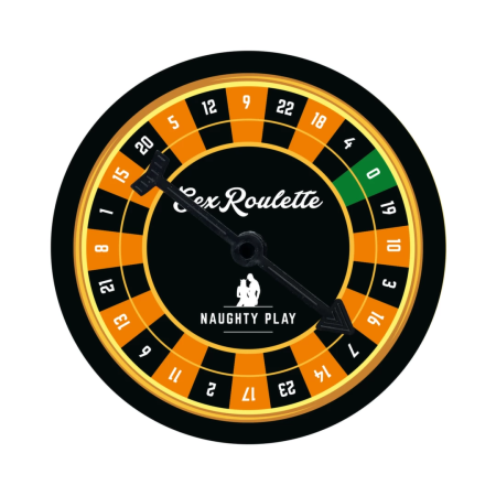 Tease & Please Sex Roulette Naughty Play Couples Game, 24 Challenges