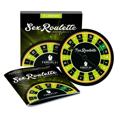 Tease & Please Sex Roulette Foreplay Game Multilingual Edition