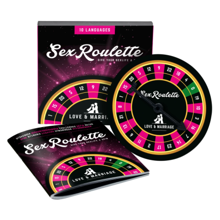 Tease & Please Sex Roulette Love & Marriage Game Multilingual Edition