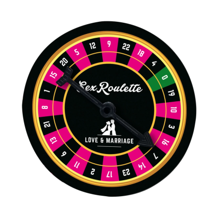 Tease & Please Sex Roulette Love & Marriage Game Multilingual Edition