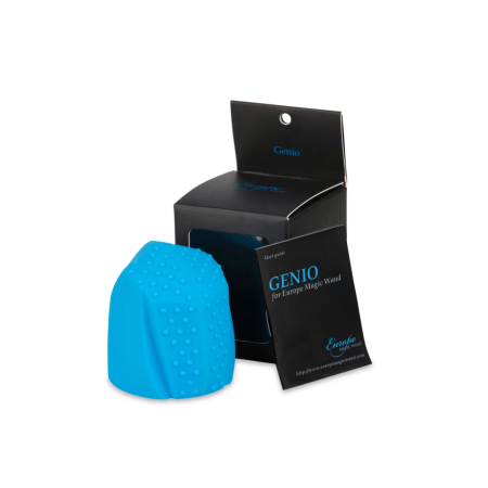 Europe Magic Wand Genio Attachment - Medical Grade Silicone, Textured Surface