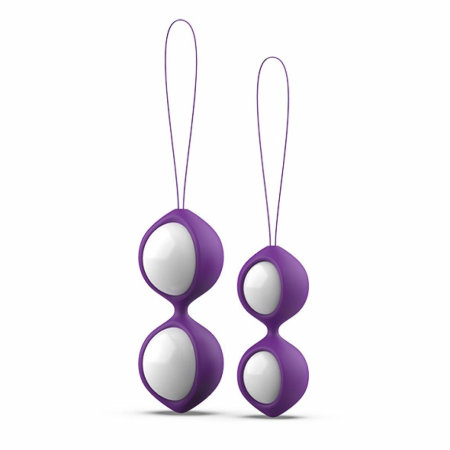 B Swish Bfit Classic Kegel Training Set Purple Silicone 76g