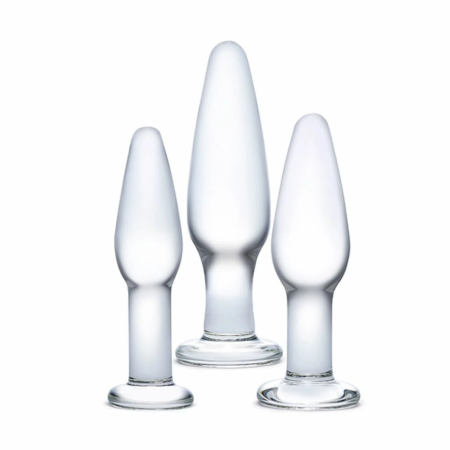Glas Anal Training Set - 3-Piece Glass System, Graduated Sizes