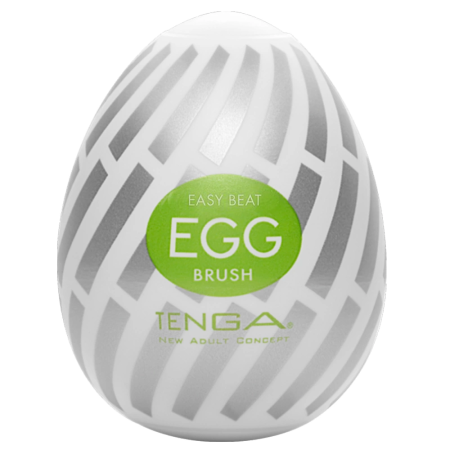 Tenga Egg Brush Intimate Device - Compact Discreet Design (1 Piece)