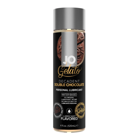 System JO Gelato H2O Lubricant Double Chocolate 120ml Water-Based