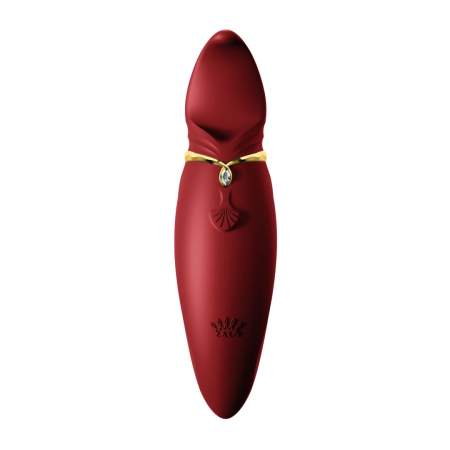 ZALO Hero Wine Red - PulseWave Technology, Ergonomic, IPX4, 146 mm