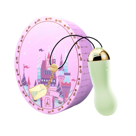 ZALO Baby Star Melon Green - App-Controlled Silicone Intimate Device