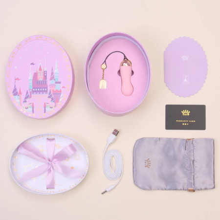 ZALO Baby Star Intimate Device Strawberry Pink, App-Controlled, 80mm