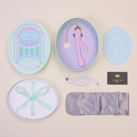 ZALO Ichigo Berry Violet Intimate Machine with Dual Motors, App Control