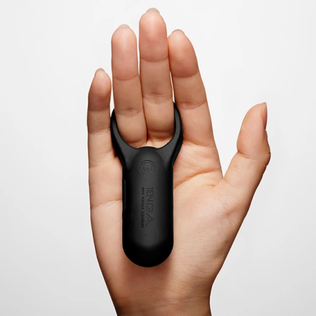 Tenga SVR Smart Vibe Ring Plus Black - Rechargeable Intimate Device