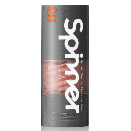 Tenga Spinner 02 Hexa Intimate Spiral Device - Hexagonal Structure