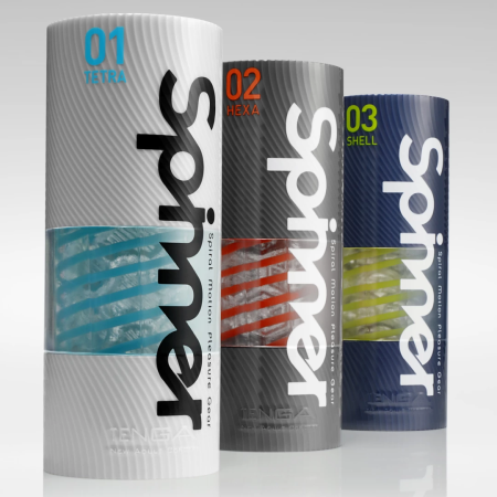 Tenga Spinner 02 Hexa Intimate Spiral Device - Hexagonal Structure