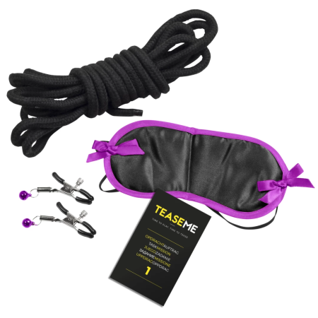 Tease & Please XXXME TEASEME Couples Game with Accessories, Multilingual