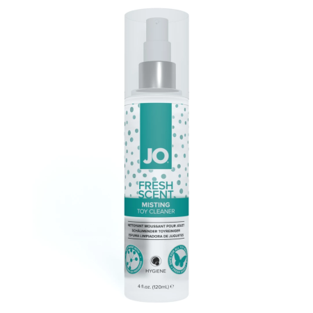 JO Misting Toy Cleaner 120ml - Gentle Fresh Fragrance Spray Formula