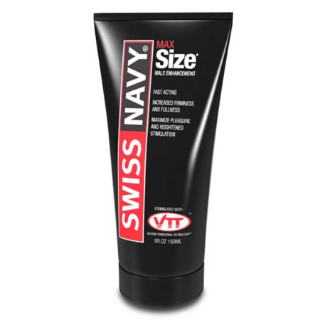 Swiss Navy Max Size Cream 148ml - Advanced Topical Gel Formula