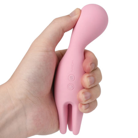 Svakom Nymph Pink - Multi-Function Vibrating Intimate Device, Compact