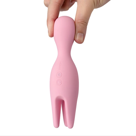 Svakom Nymph Pink - Multi-Function Vibrating Intimate Device, Compact