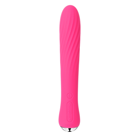 Svakom Anya Advanced Warming Massager Silicone Waterproof Pink