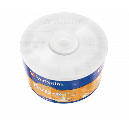 Verbatim 43791 neįrašytas DVD diskas 4,7 GB DVD-R 50 vnt