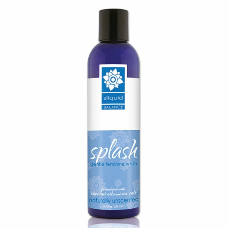Sliquid Balance Splash Unscented Intimate Hygiene Wash 255ml
