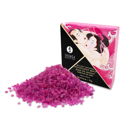Shunga Bath Salts Aphrodisia 75g - Aromatic Relaxation Formula