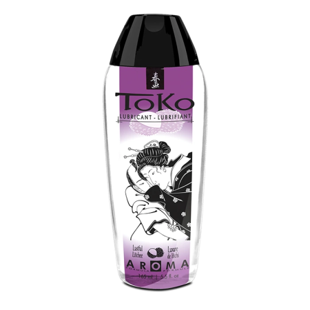 Shunga Toko Lubricant Lustful Lychee 165ml Water-Based Formula