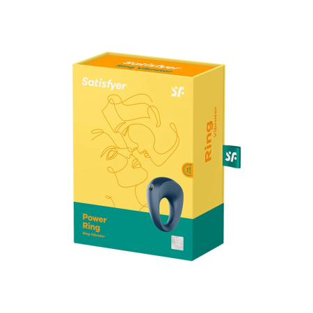 Satisfyer Power Ring Rechargeable Silicone Intimate Stimulation Ring