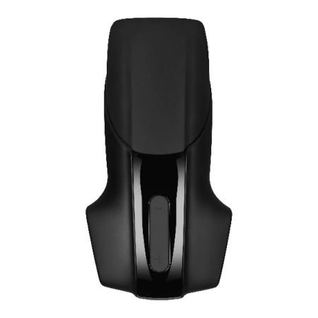Satisfyer Men Vibration Intimate Device - 14 Modes, Rechargeable, Black