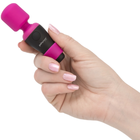 PalmPower Pocket Mini Wand Massager USB Rechargeable, Travel Size